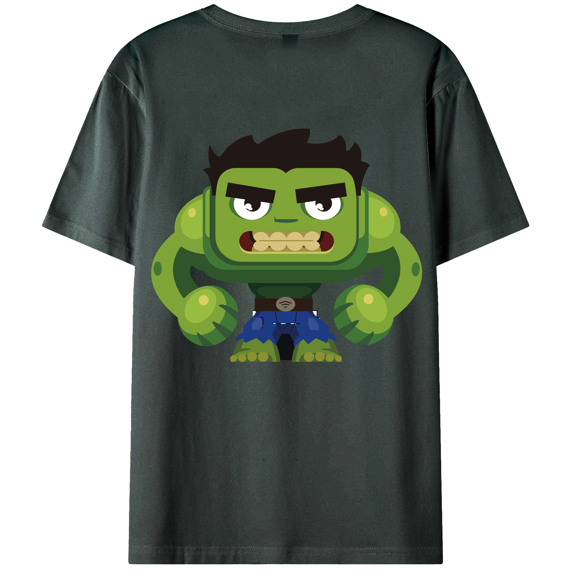 （画像用） アベンジャーズ The Avengers 綿100％ メンズ半袖Tシャツ（バックプリント） 通気性